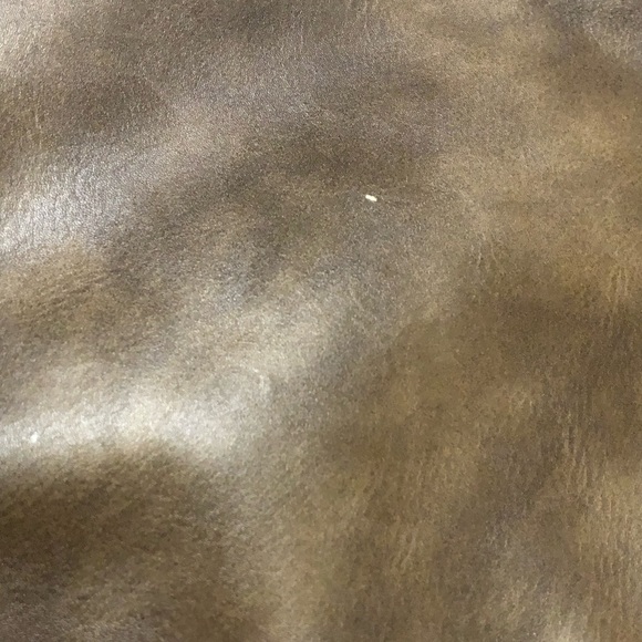 Boho Brown Tan Faux Leather Fringe Crossbody Shoulder Bag Hippie Western - Picture 5 of 9